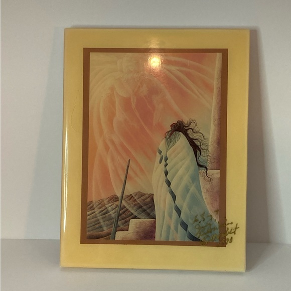 Hand Painted  Art Tile 1990 Cabo Sun Lucas 6X8” Artist Signed Bill Rabbit - Picture 4 of 6